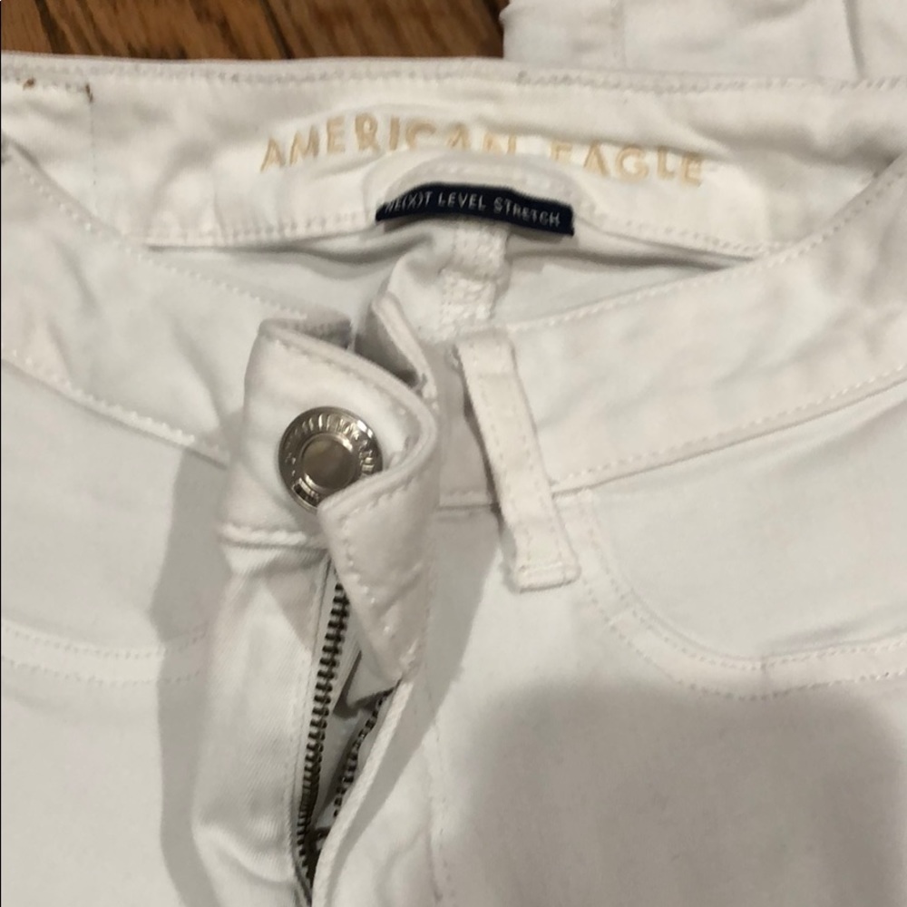 white jeans